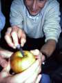 248 Christoph s�gt einen Apfel