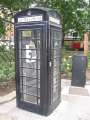 554 Schwarze Telefonzelle