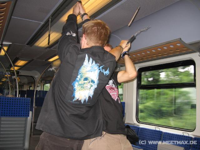 51 Spa� in der Bahn