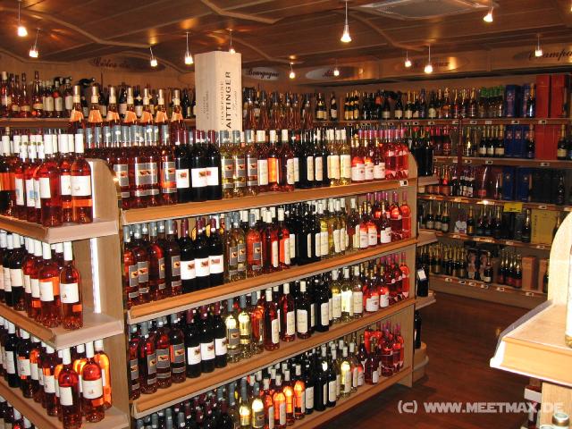 840 Kleine Weinauswahl