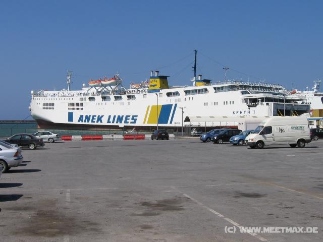 30 Kreuzfahrtschiff in Iraklio