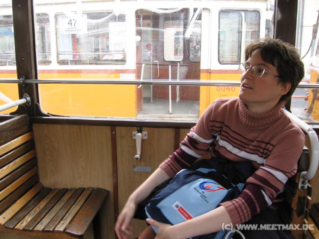 315 Eva in der Tram