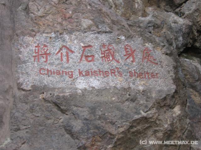 9362 Chiang Kai-sheks Versteck