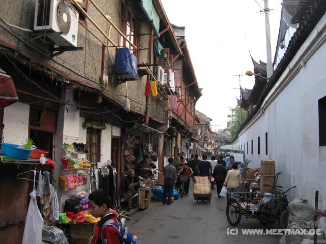 9675 Gasse bei den Yuyuan Gardens